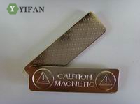 Magnetic badge